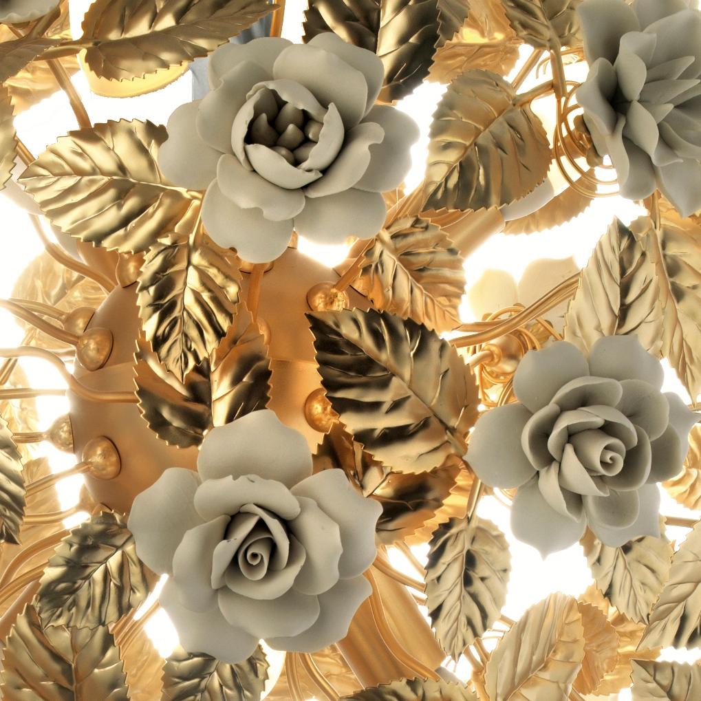 Italiano Lampadario Bouquet - 6 luci in vendita