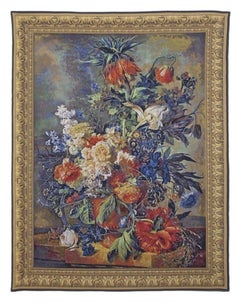 Bouquet Dore Loom Woven Tapestry - 4'8" x 3'8"