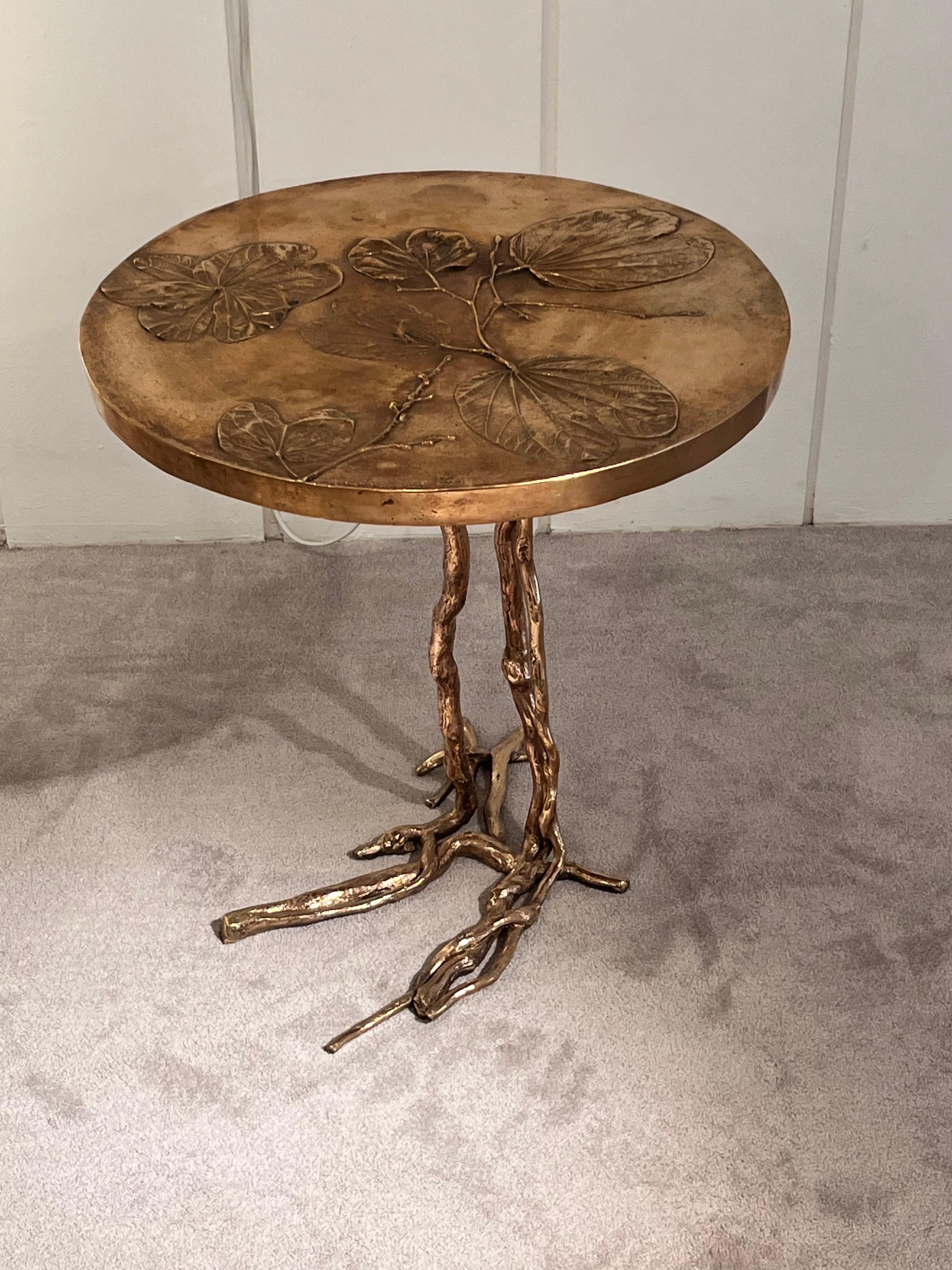 Bouquet IV - Y Footing Side Table by Clotilde Ancarani  In Excellent Condition For Sale In Saint-Ouen, FR