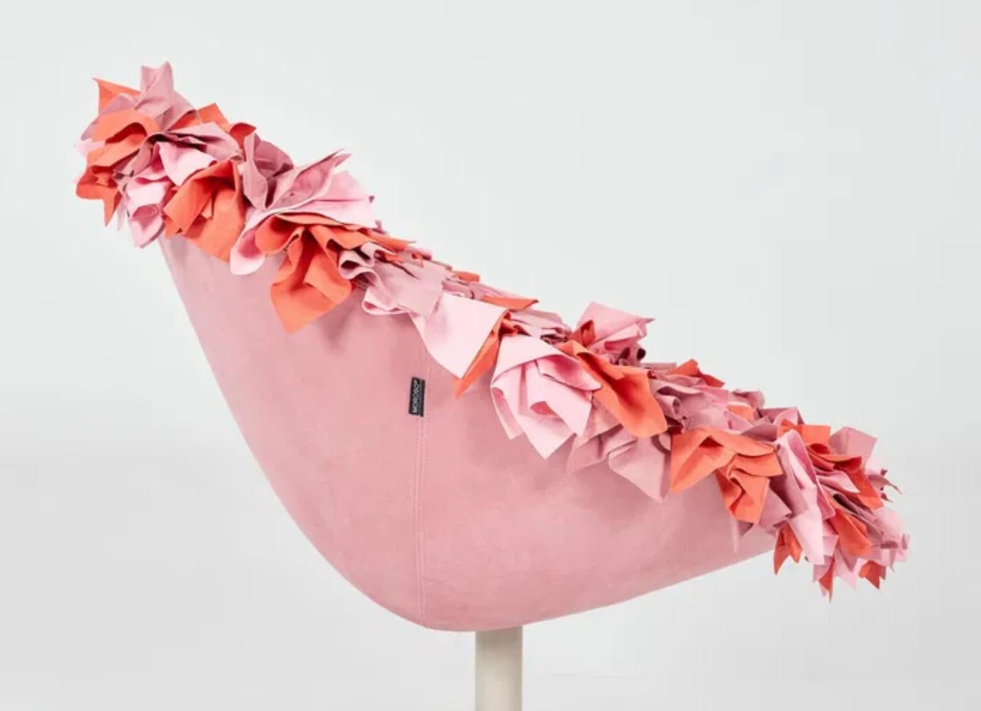 Bouquet-Loungesessel, Rosa Antico, Tokujin Yoshioka, Moroso, Italien, 2008. im Angebot 3