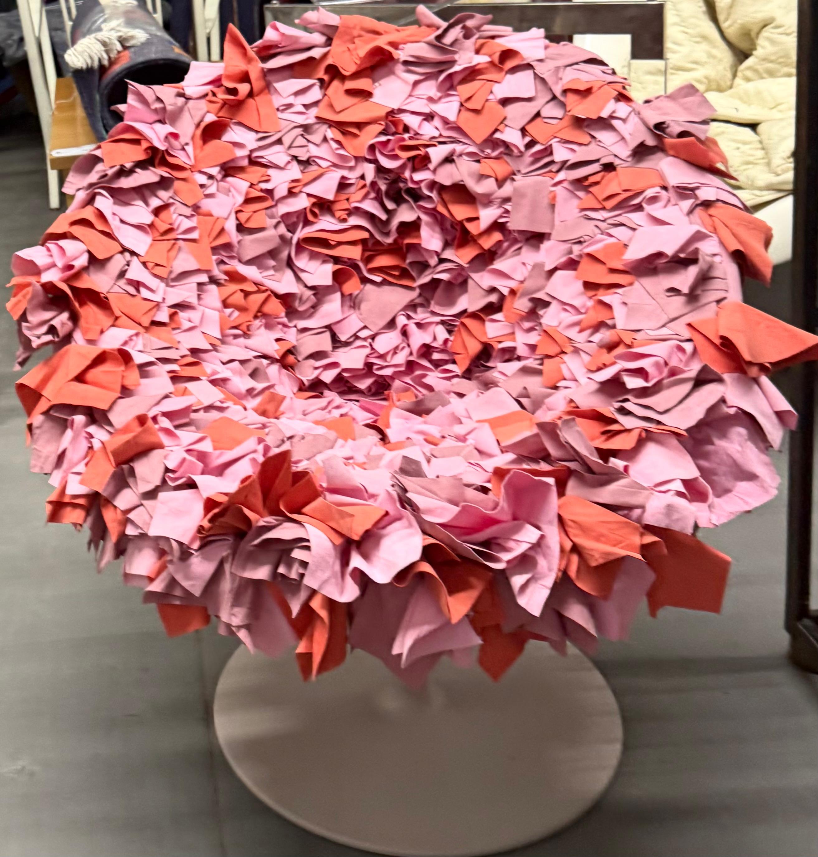 Bouquet-Loungesessel, Rosa Antico, Tokujin Yoshioka, Moroso, Italien, 2008. im Angebot 5