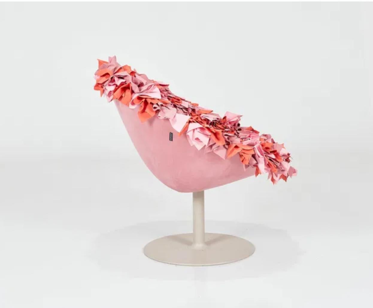 Bouquet-Loungesessel, Rosa Antico, Tokujin Yoshioka, Moroso, Italien, 2008. im Angebot 7