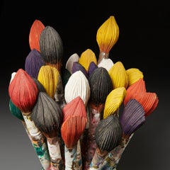 Skulptur „Bouquet of Paintbrushes“ von Livio De Marchi