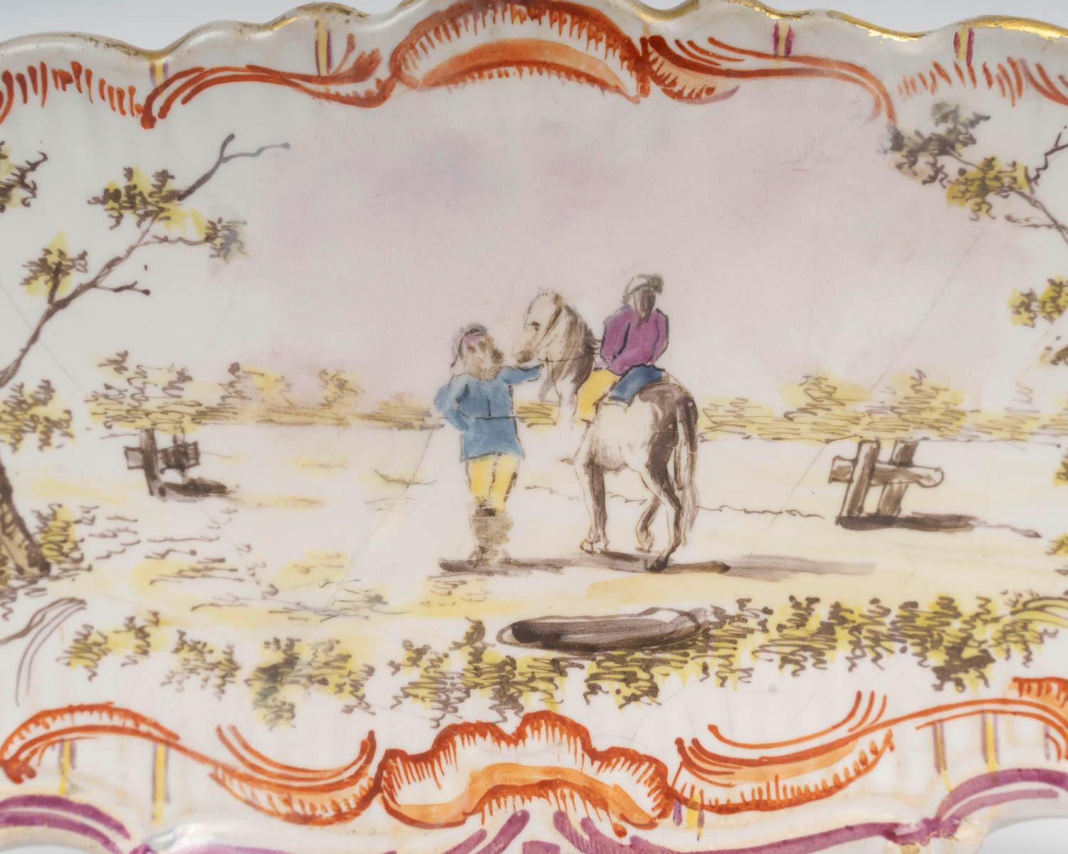 Un vaso del XVIII secolo, Bouquetière, periodo Jean Louis XV, in porcellana di Nevers, firmato Jean Gony.

H: 11cm, L: 20cm, P: 11.5cm

Contattaci prima di ordinare per confermare la disponibilità.