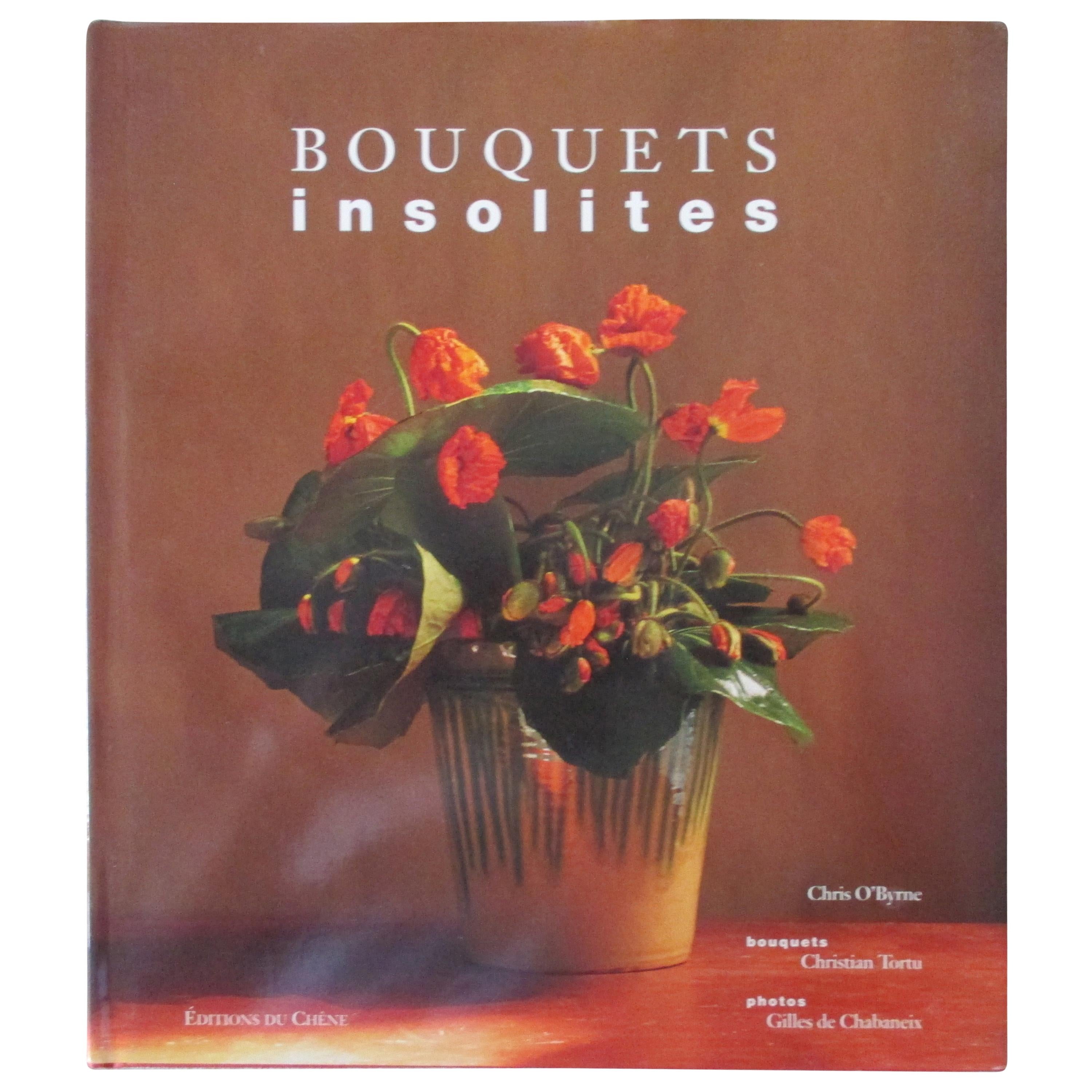 Bouquets Insolites Hardcover Book French For Sale