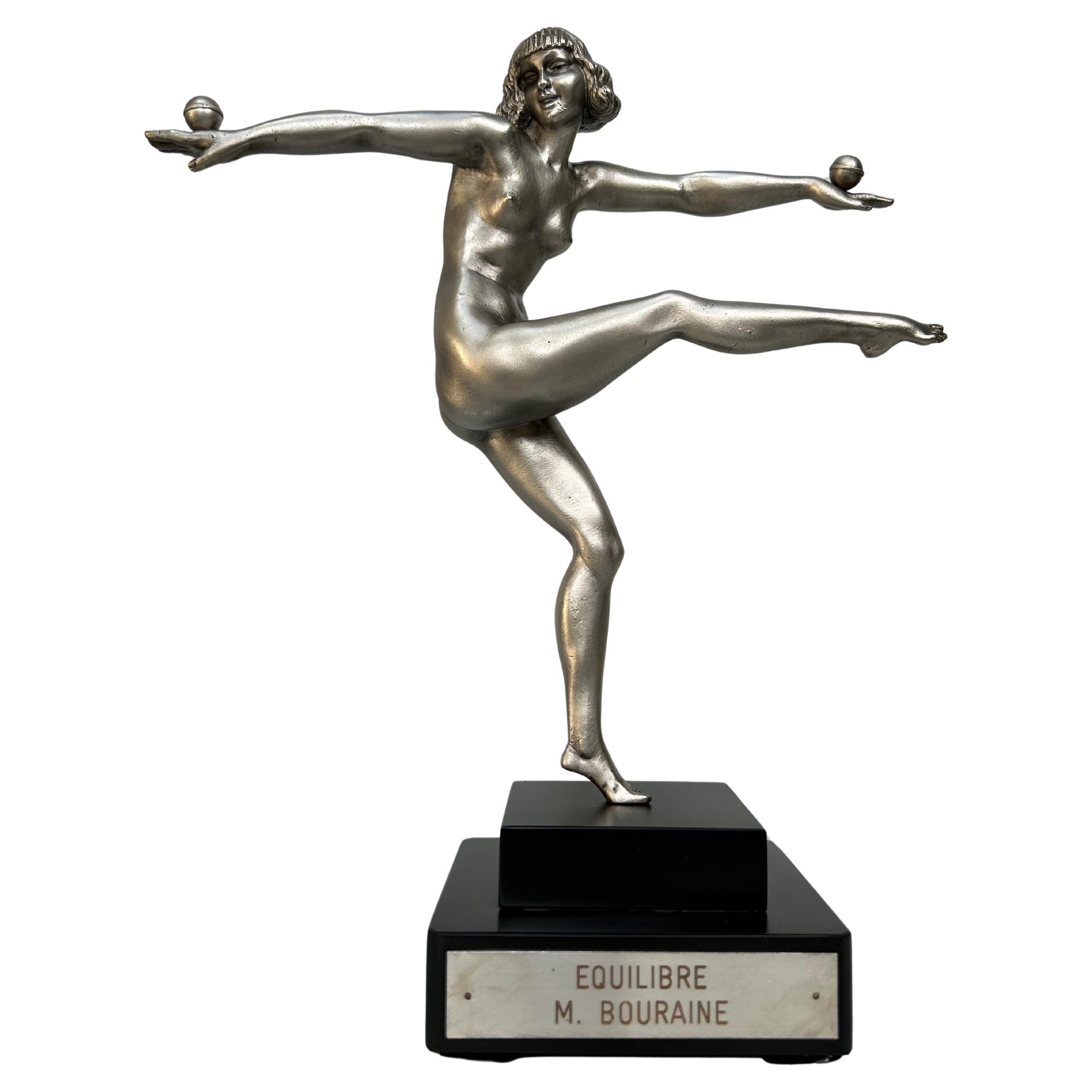 Bouraine Bronze Art Deco "Balance"