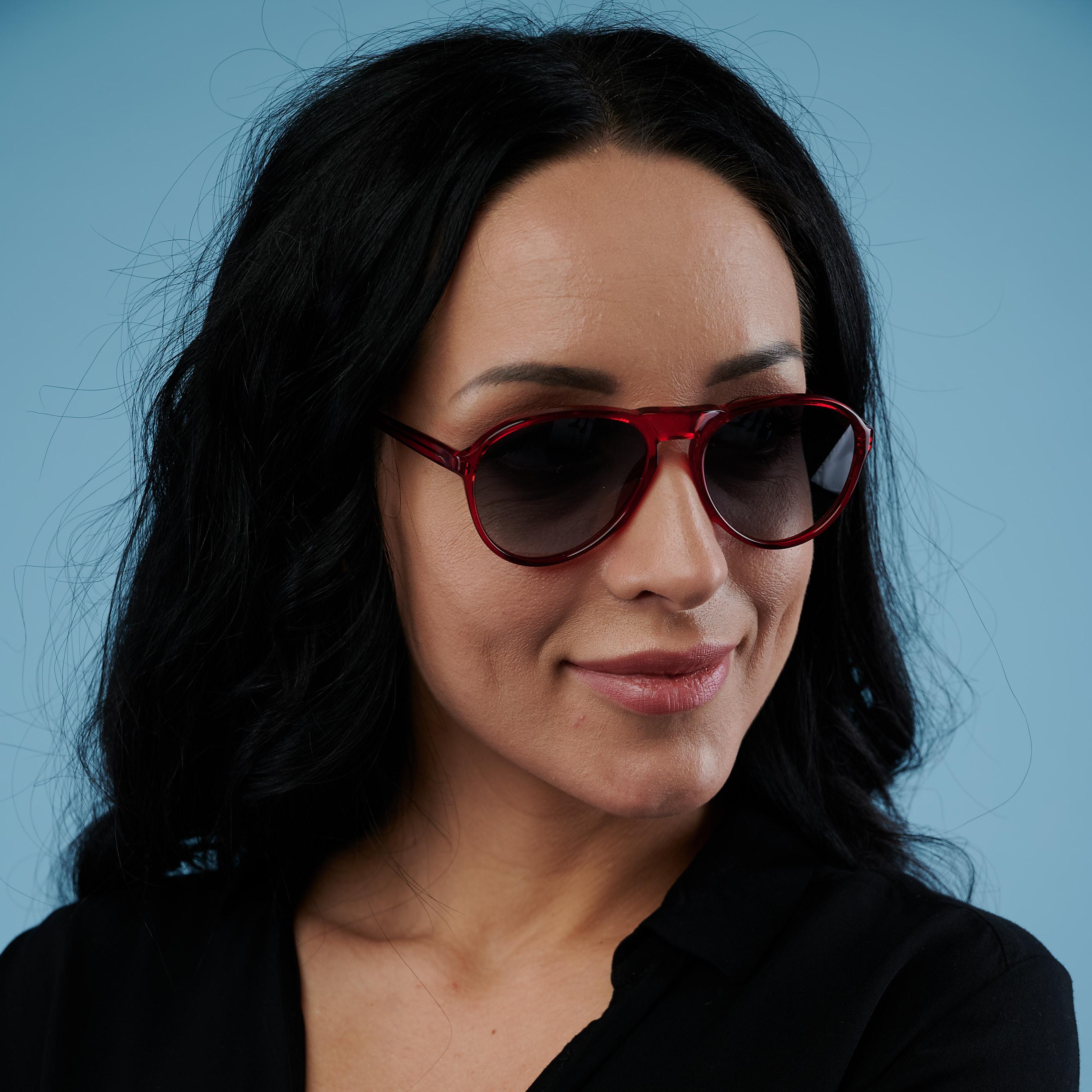 Bourgeois aviator sunglasses red, FRANCE 1