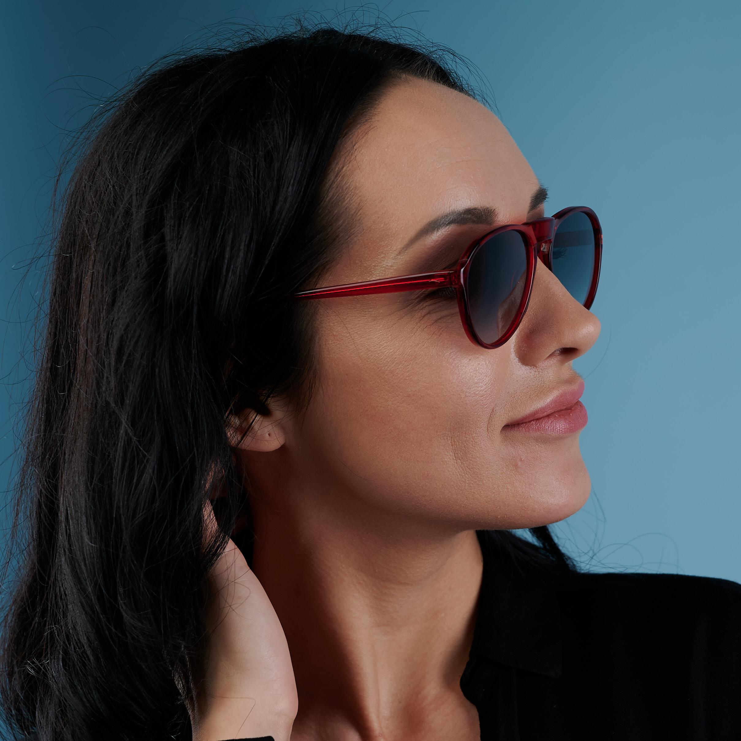 Bourgeois aviator sunglasses red, FRANCE 2