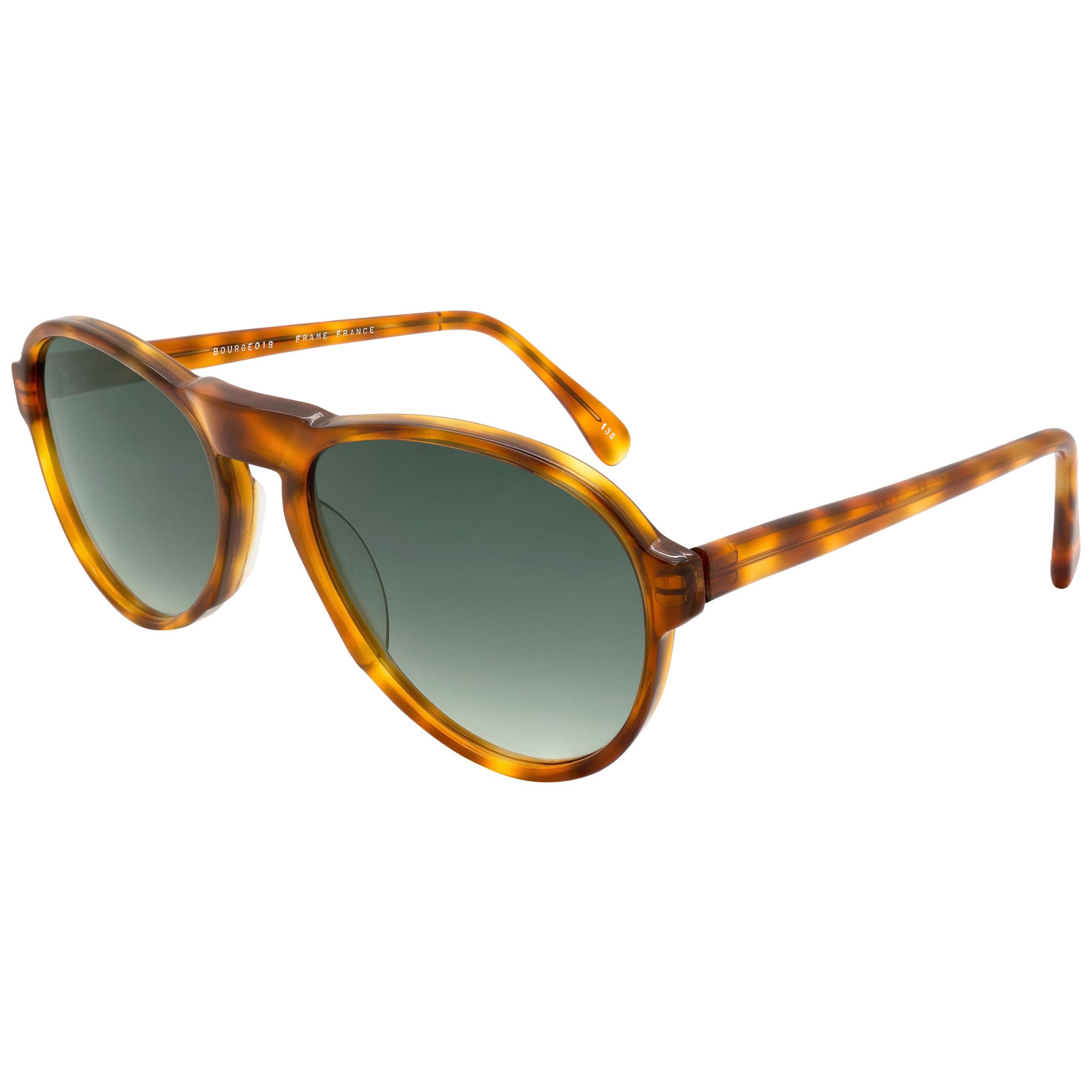 Bourgeois aviator vintage sunglasses, FRANCE For Sale at 1stDibs