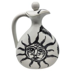 Bouteille Jean Lurçat par Haviland Limoges en porcelaine Francaise