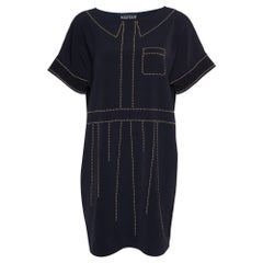 Boutique Moschino - Vestito in crepe nero con borchie - M. I.