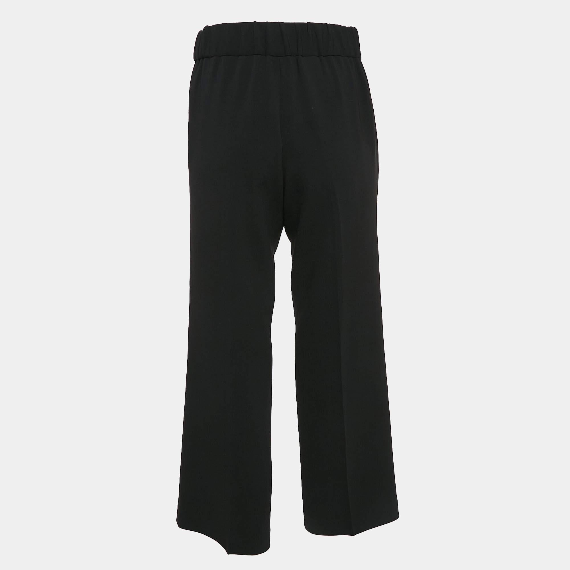 Style these pants with your favorite blouses or shirts and create effortlessly chic looks. They are stitched using quality fabrics and showcase a superb fit.