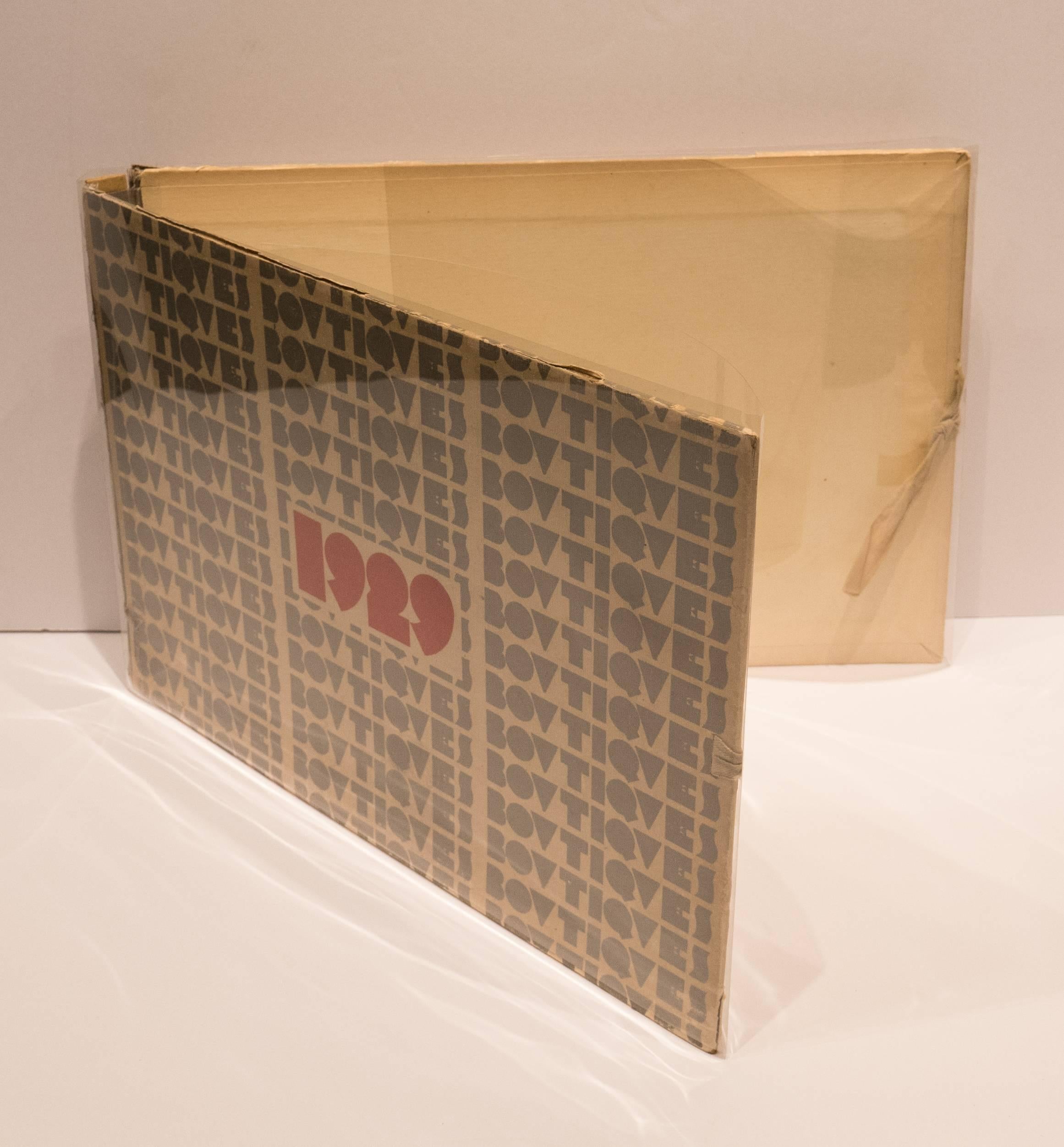 Boutiques, Buch, Paris, 1929 (Art déco) im Angebot