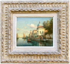 'A View of Venice' by Antoine Bouvard, Saint-Jean-de-Bournay 1870 – 1955, French