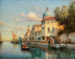 'A View of Venice' by Antoine Bouvard, Saint-Jean-de-Bournay 1870 – 1955, French