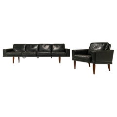 Dreisitzer-Sofa und Loungesessel von Bovenkamp, Niederlande 1960er Jahre