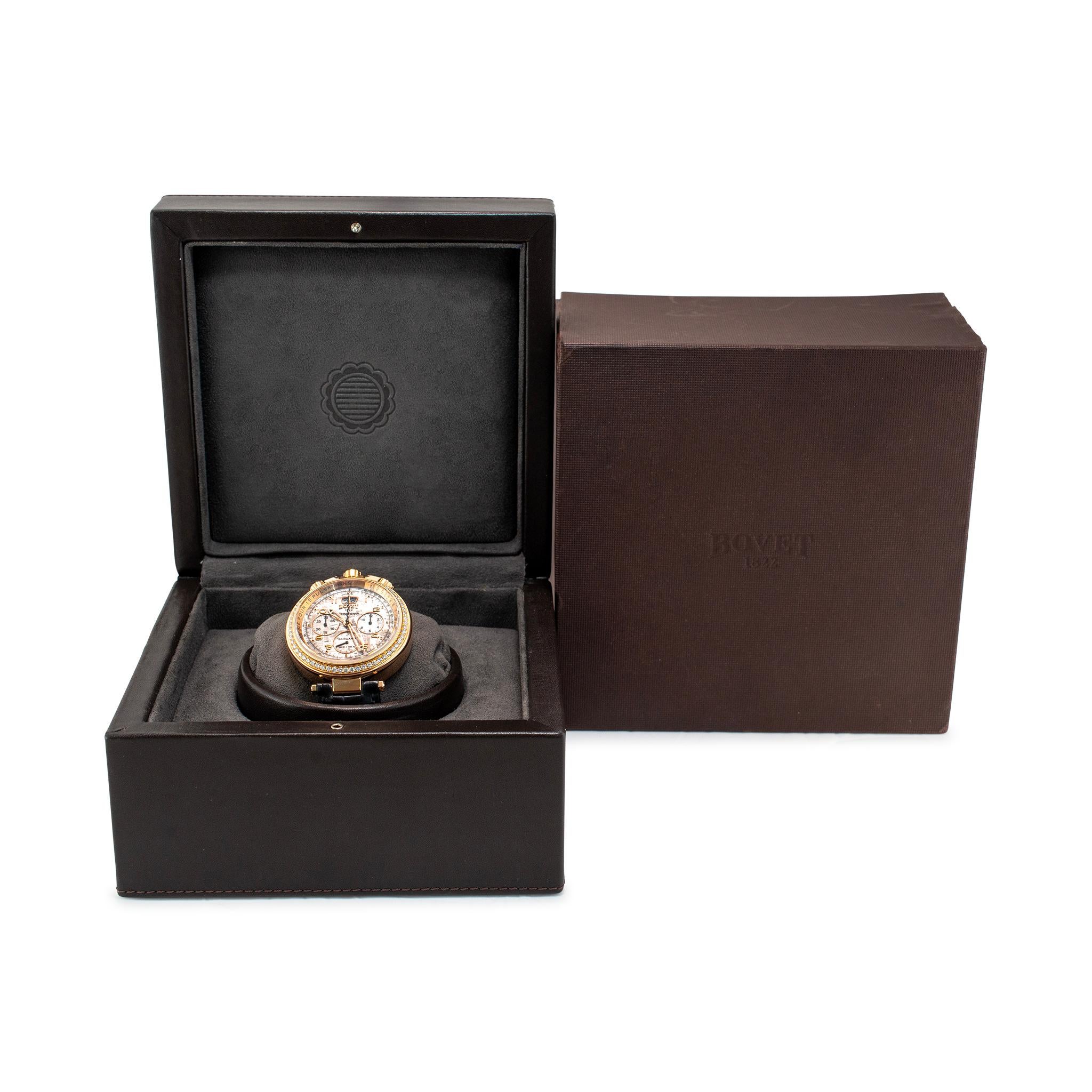 Reloj Bovet 1822 Saguaro 46MM SP0420 Oro 18K Edición Limitada Meteorito de Diamantes en venta 6