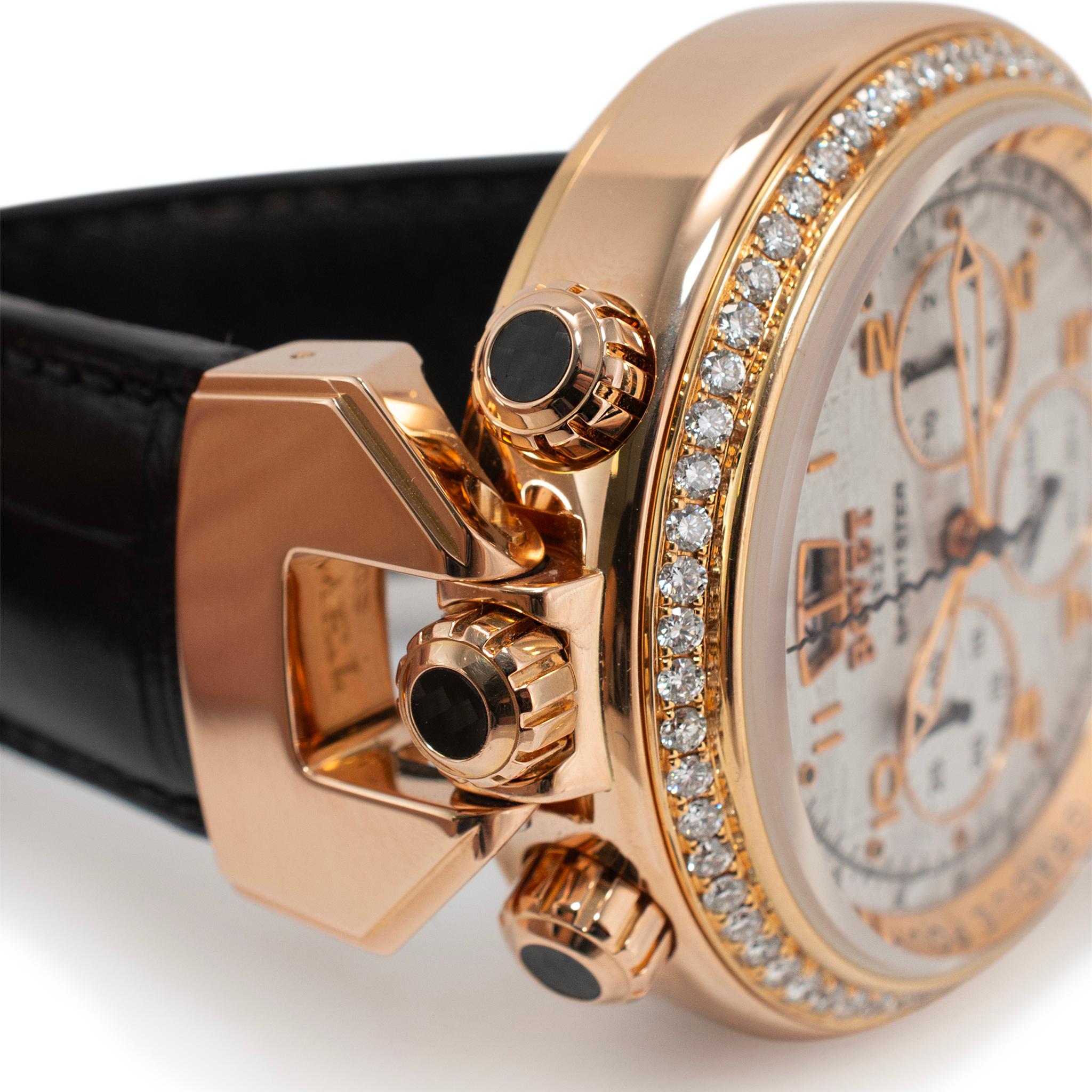 Reloj Bovet 1822 Saguaro 46MM SP0420 Oro 18K Edición Limitada Meteorito de Diamantes en venta 2