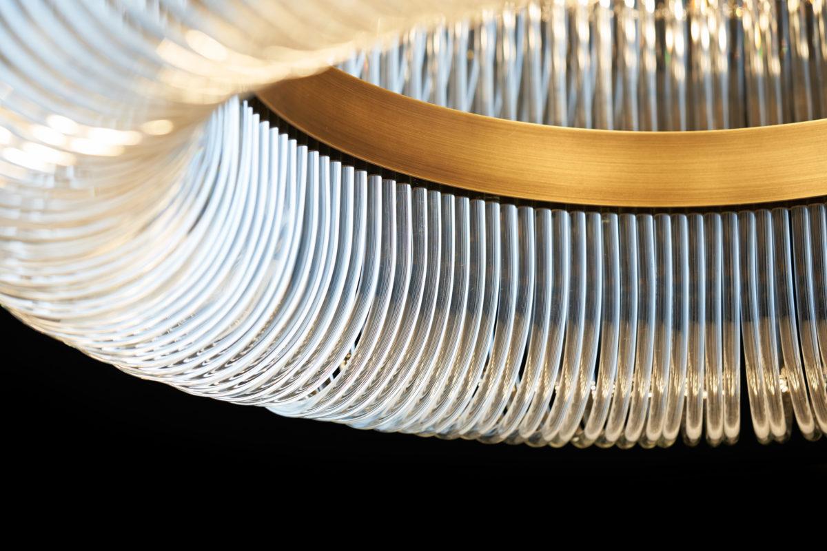 Araña Bovola 24 luces by Aggiolight Italiano en venta