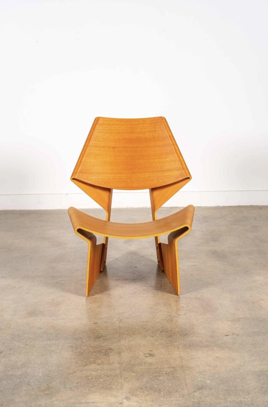 Danish Bow Chair by Grete Jalk