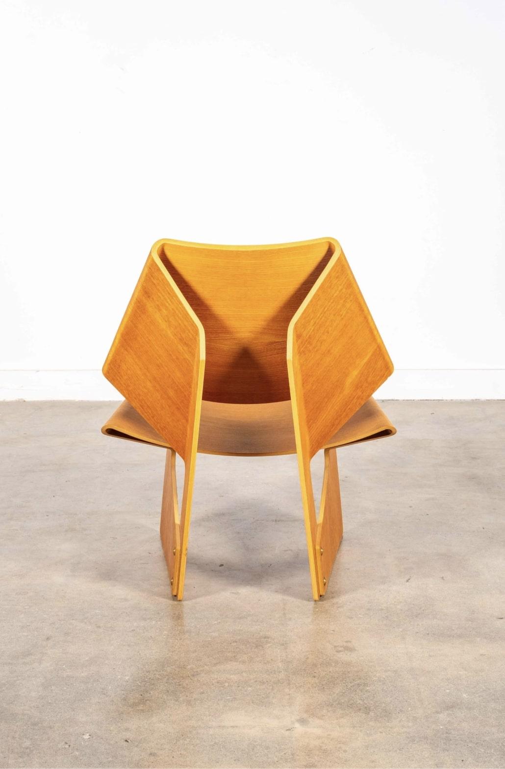 Bow Chair by Grete Jalk In Good Condition In Toronto, CA