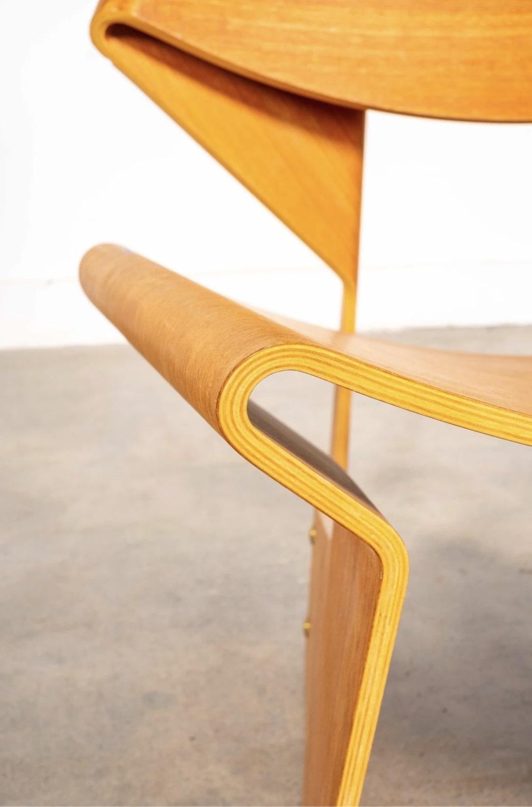 Contemporary Bow Chair by Grete Jalk