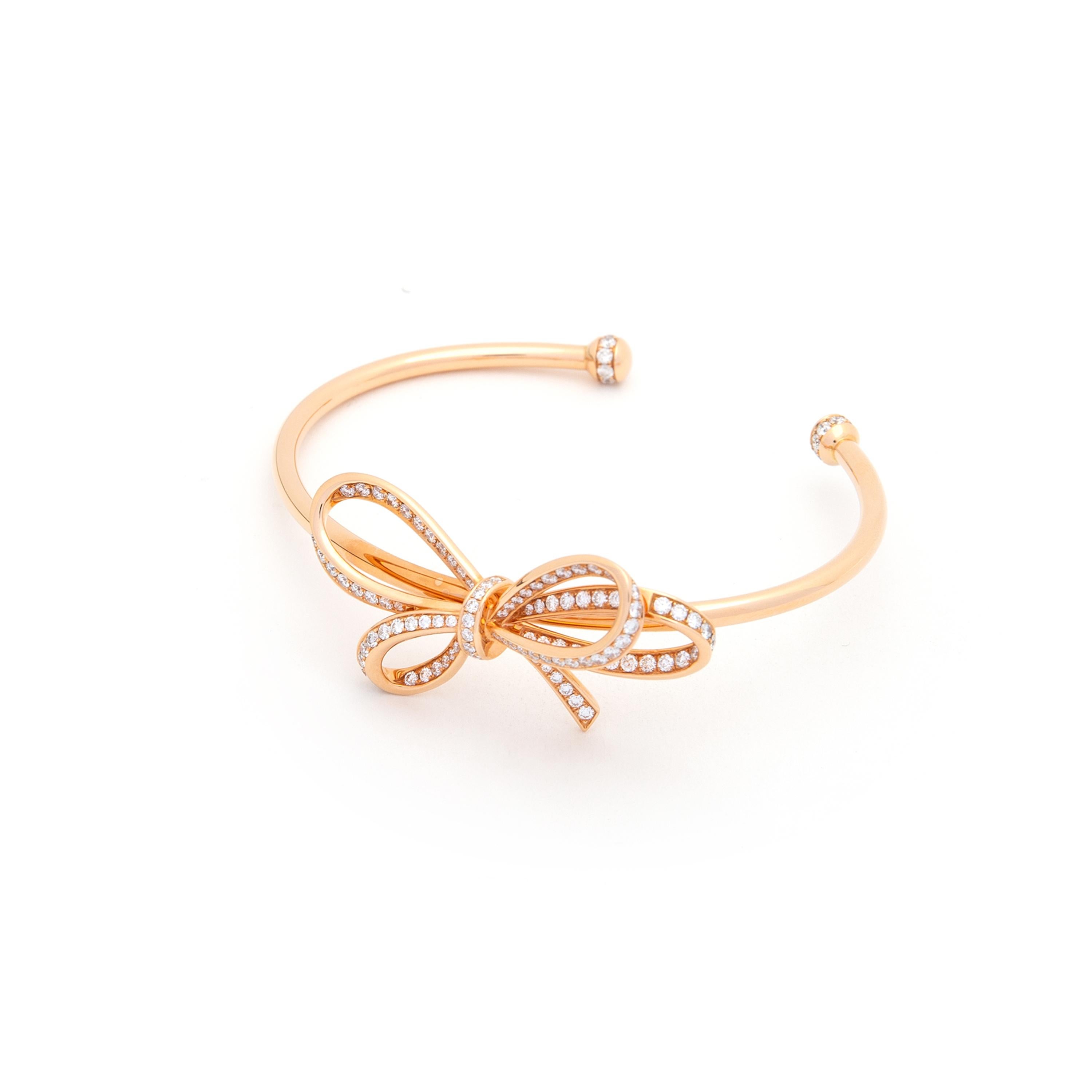 tiffany bow bracelet