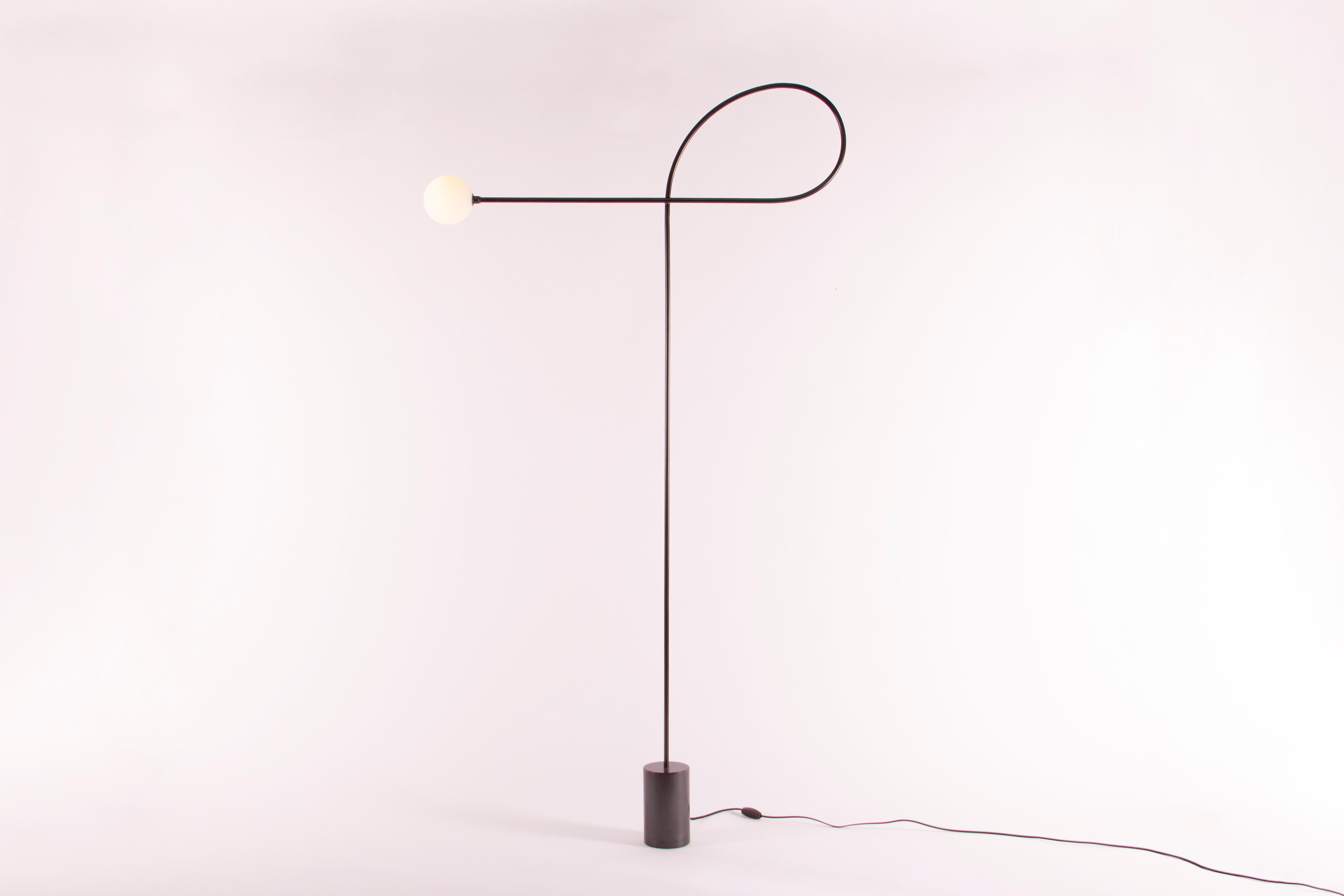 Modern Bow Floor Lamp by Estudio Persona