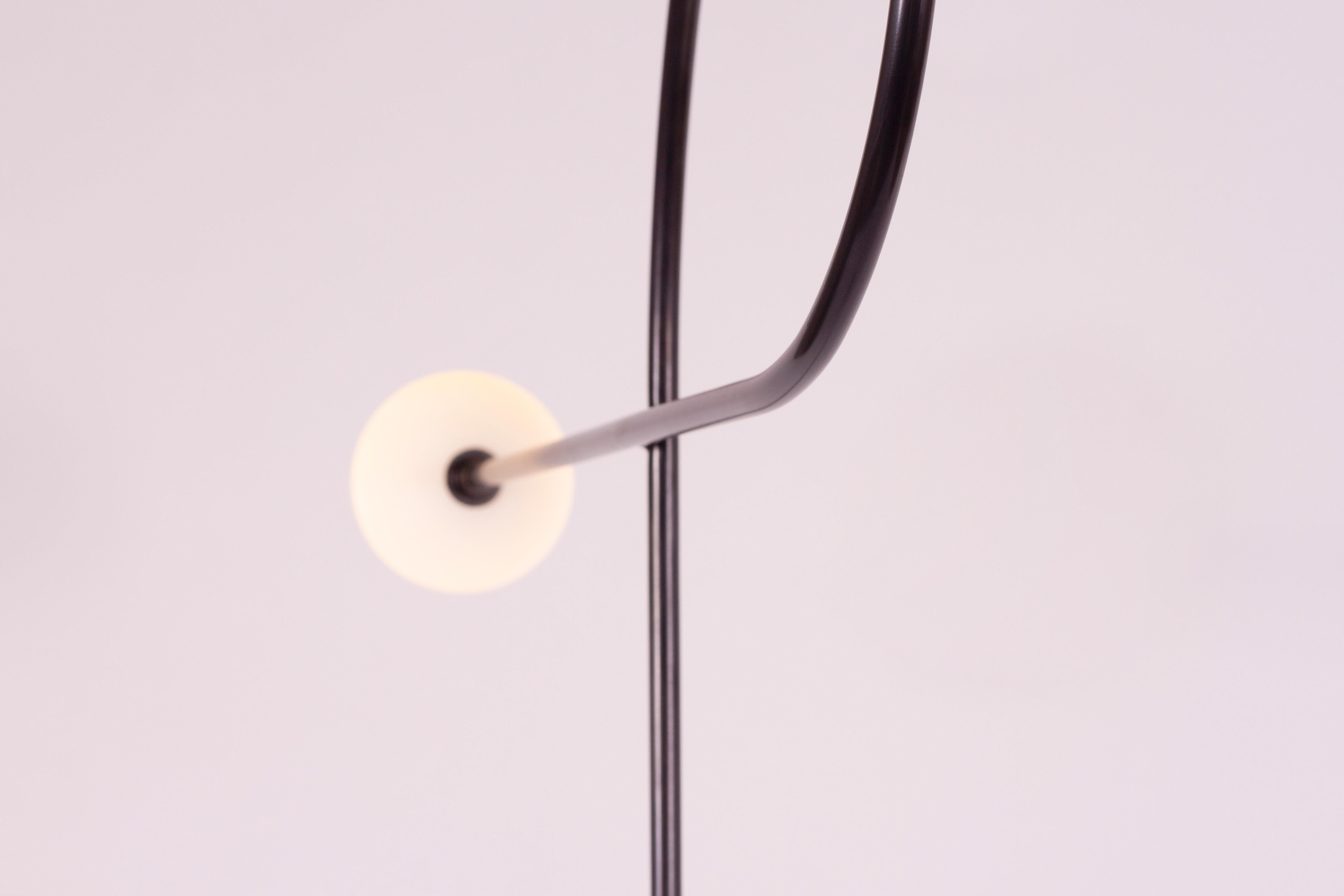 Contemporary Bow Floor Lamp by Estudio Persona For Sale