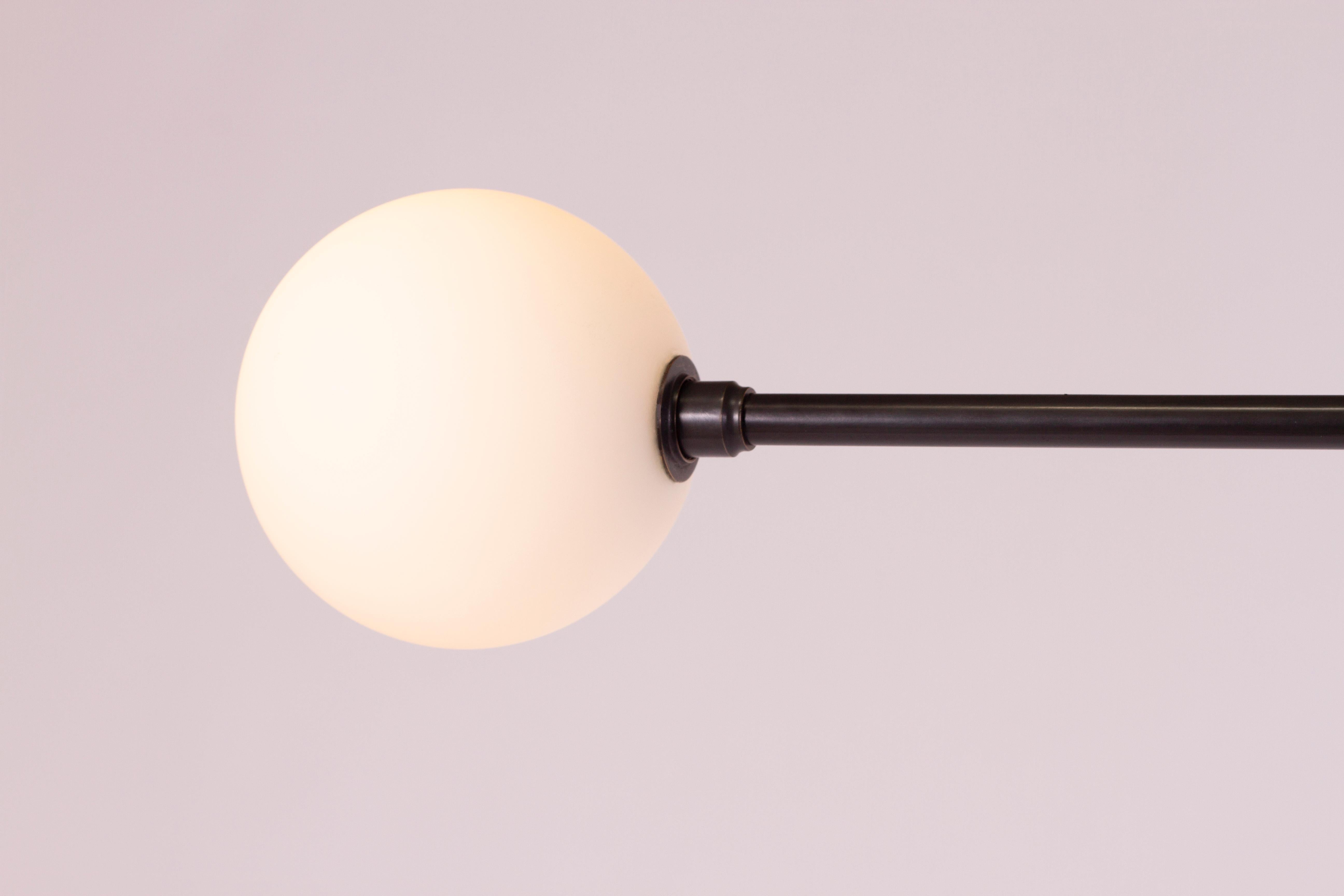 Steel Bow Floor Lamp by Estudio Persona For Sale