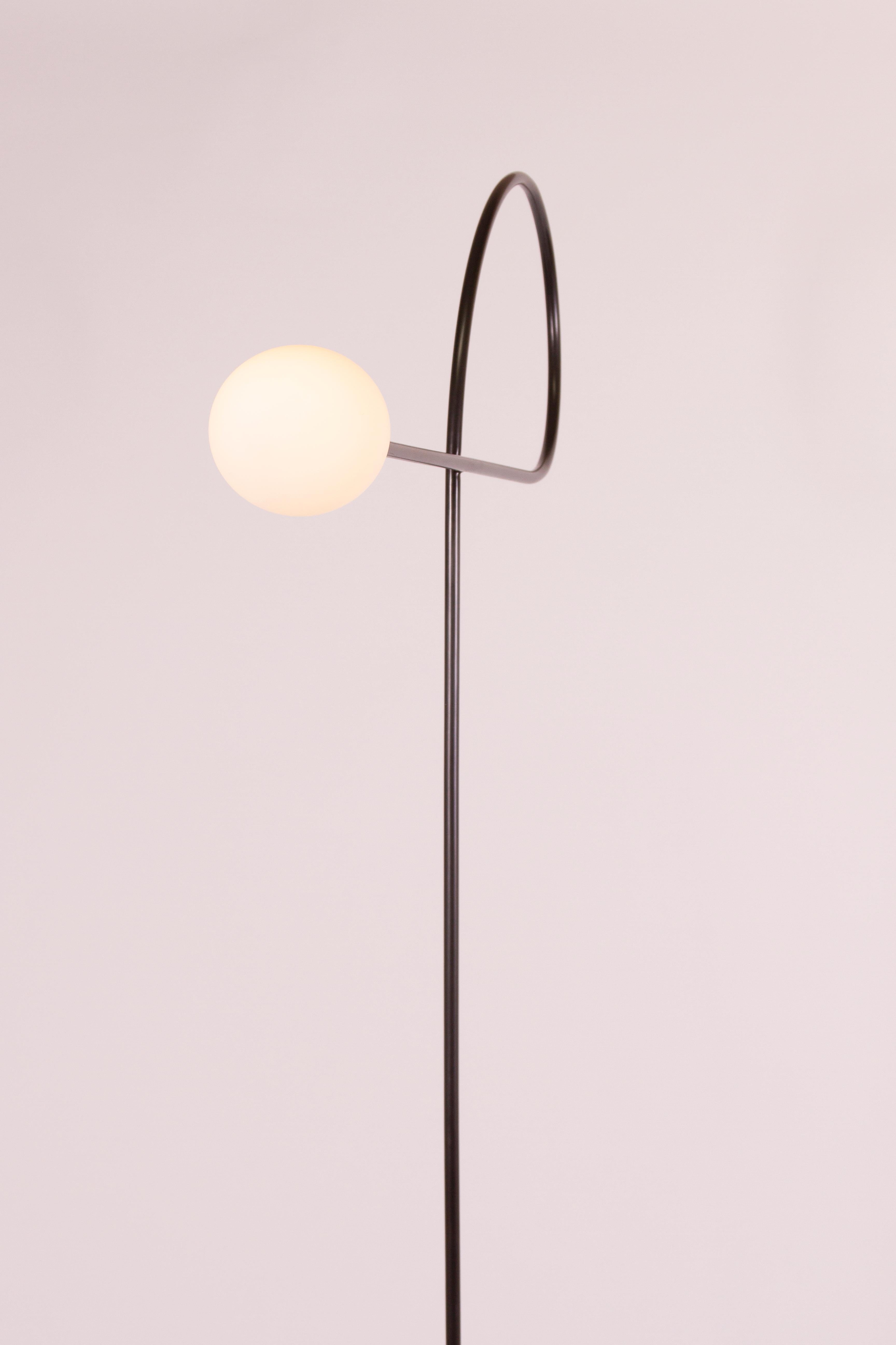 Steel Bow Floor Lamp by Estudio Persona
