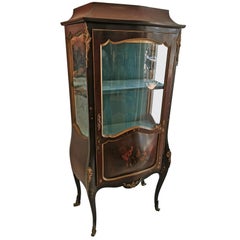 Bow Front French Cabinet