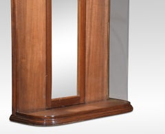 Bow fronted display cabinet