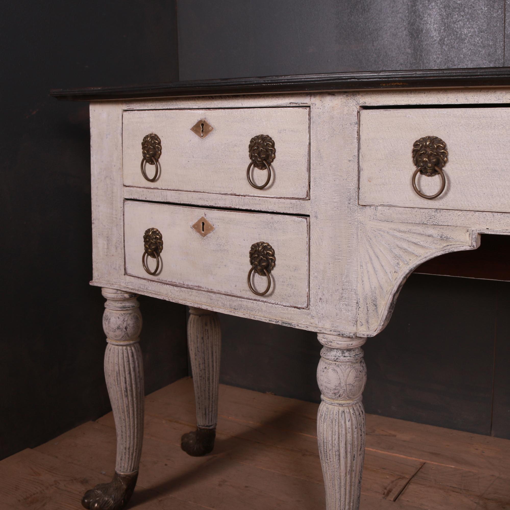 19th Century Bow Fronted Sideboard For Sale