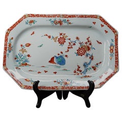 Bow Kakiemon ‘Quail Pattern’ Serving Platter, circa 1755