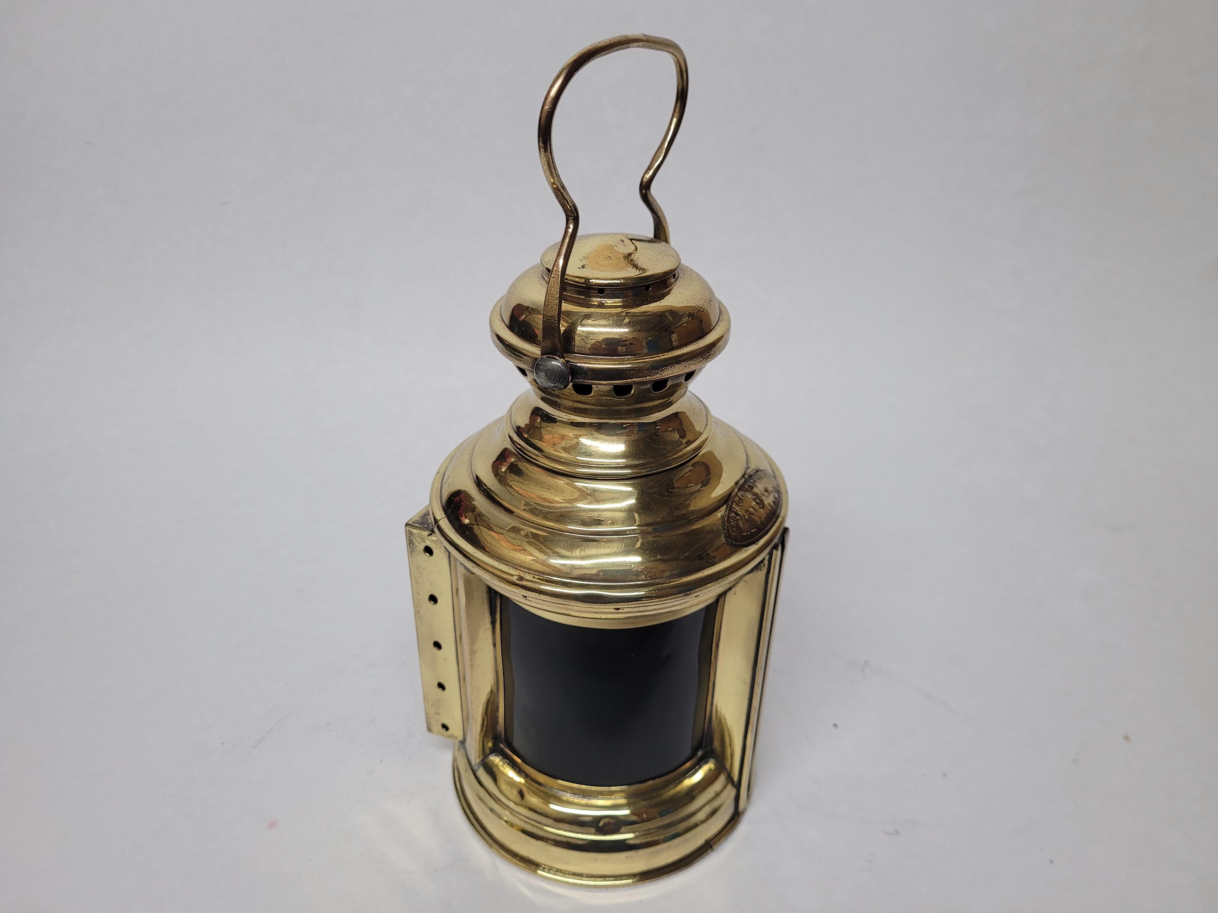 Bow Lantern from a Small Boat For Sale 4