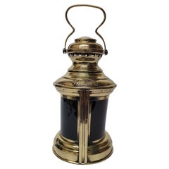 Antique Bow Lantern from a Small Boat