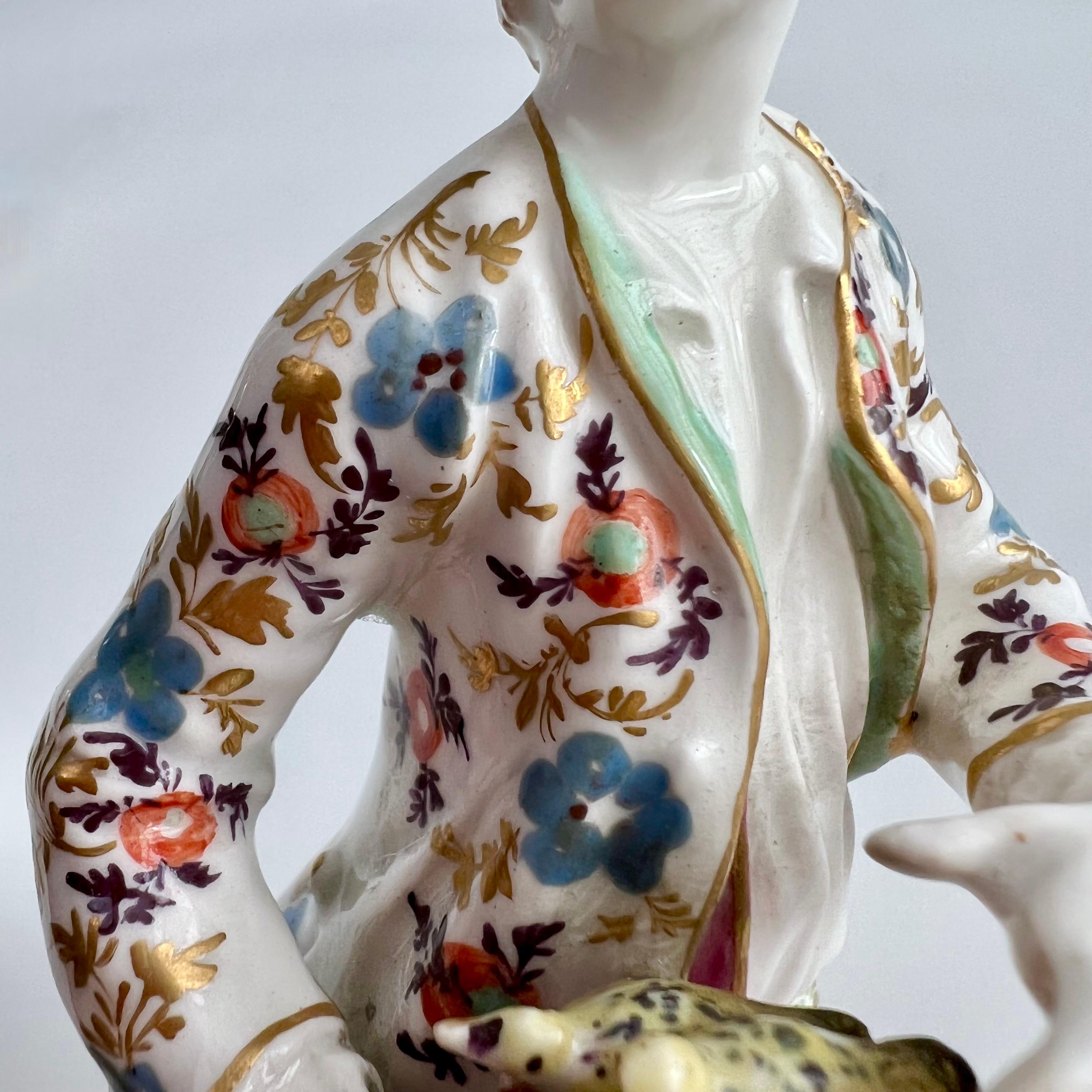 Paar Porzellanfiguren der Freiheit und Matrimony mit Schleife, Rokoko 1760-1764 im Angebot 8