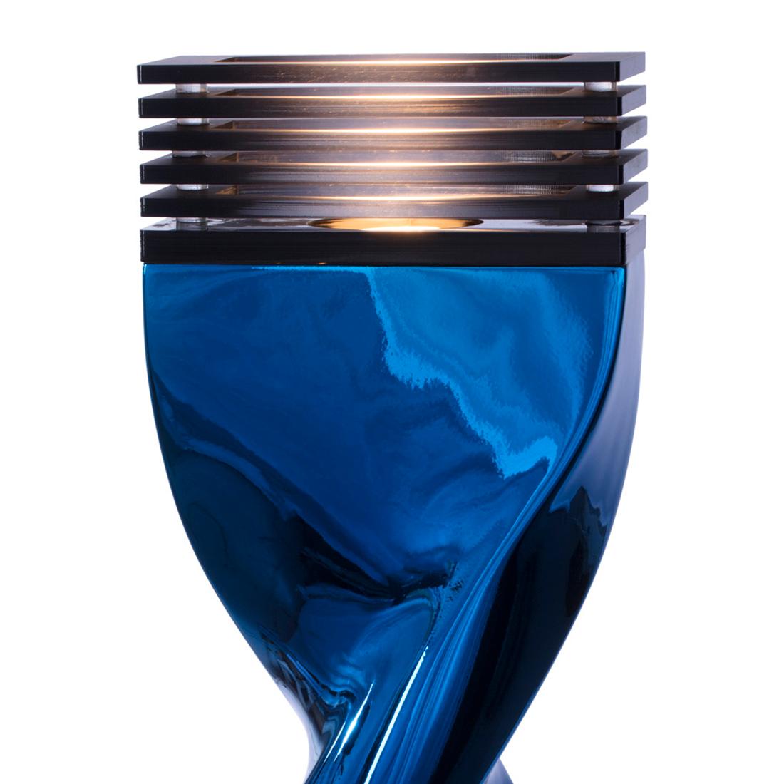 Lámpara de Sobremesa Bow Tie Alu Azul XL o L en venta 2