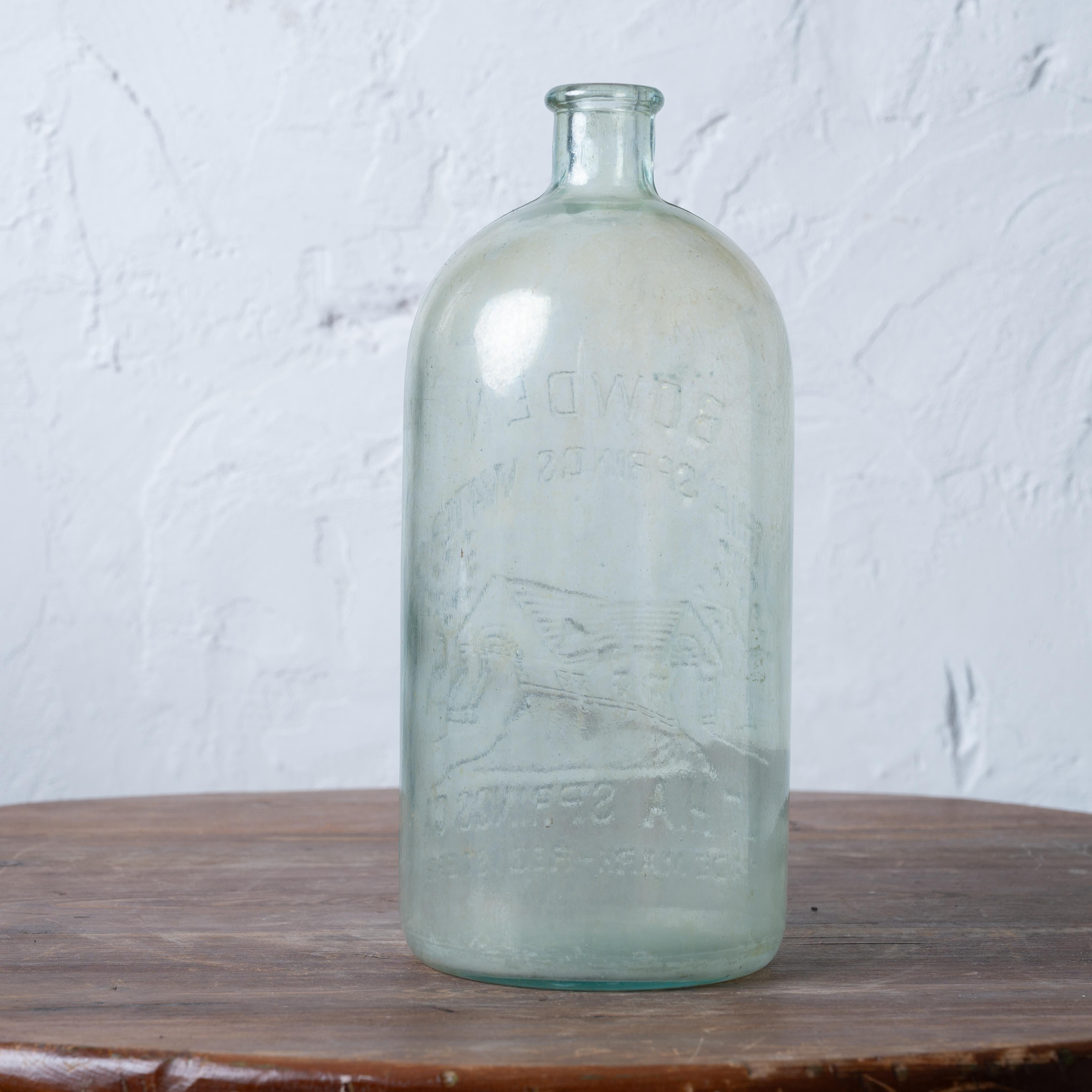Bowden Lithia Springs, Ga Water Bottle In Good Condition For Sale In Savannah, GA