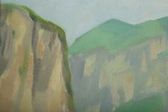 Bowen Yang Landschaft, Original, Öl auf Leinwand, „Landschaft“