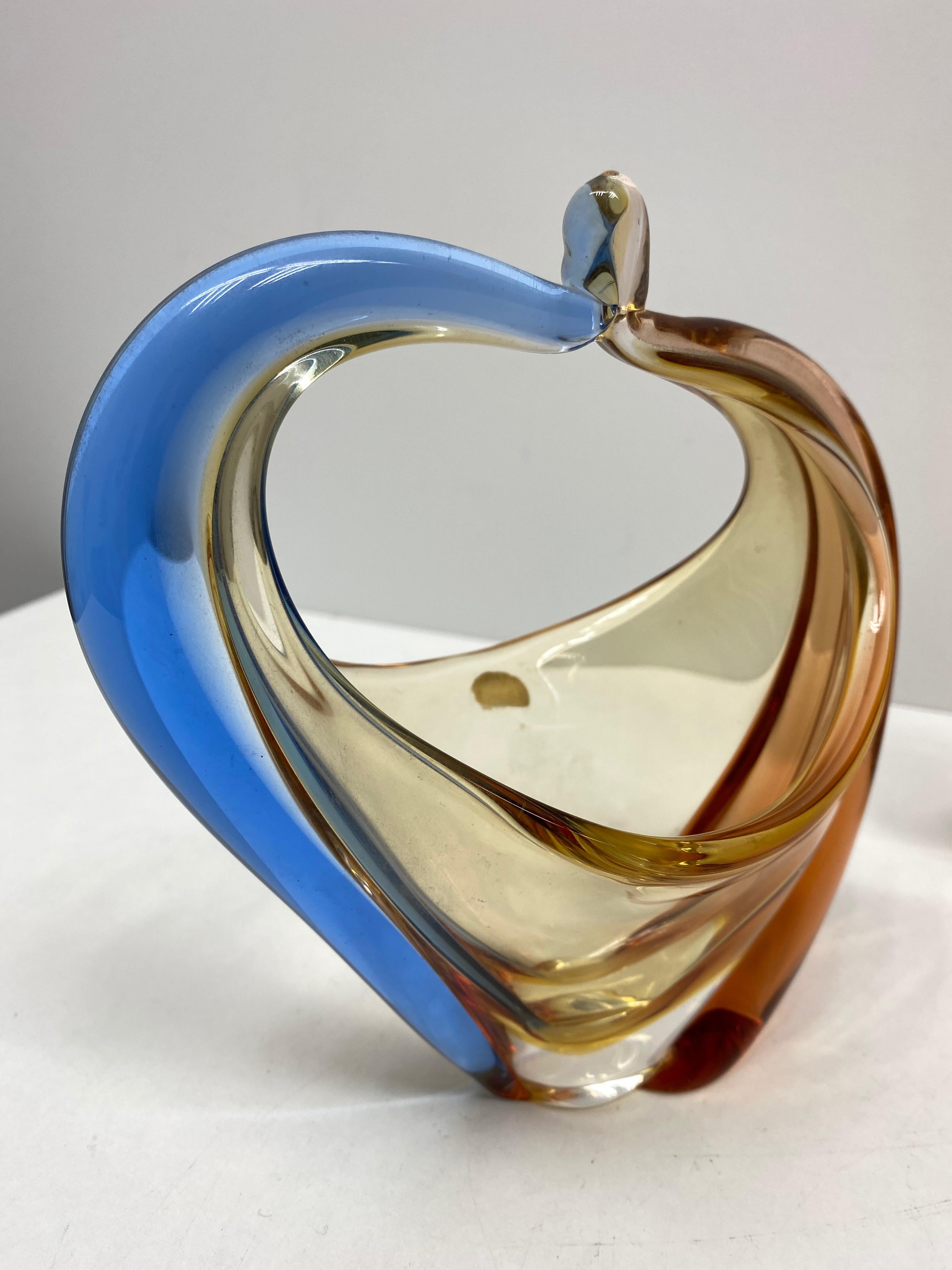 Czech Bowl, Basket & Vase Collection of Art Glass by Hana Machovska Romana for Sklo