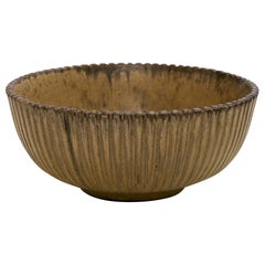 Bowl by Danish Ceramist Arne Bang