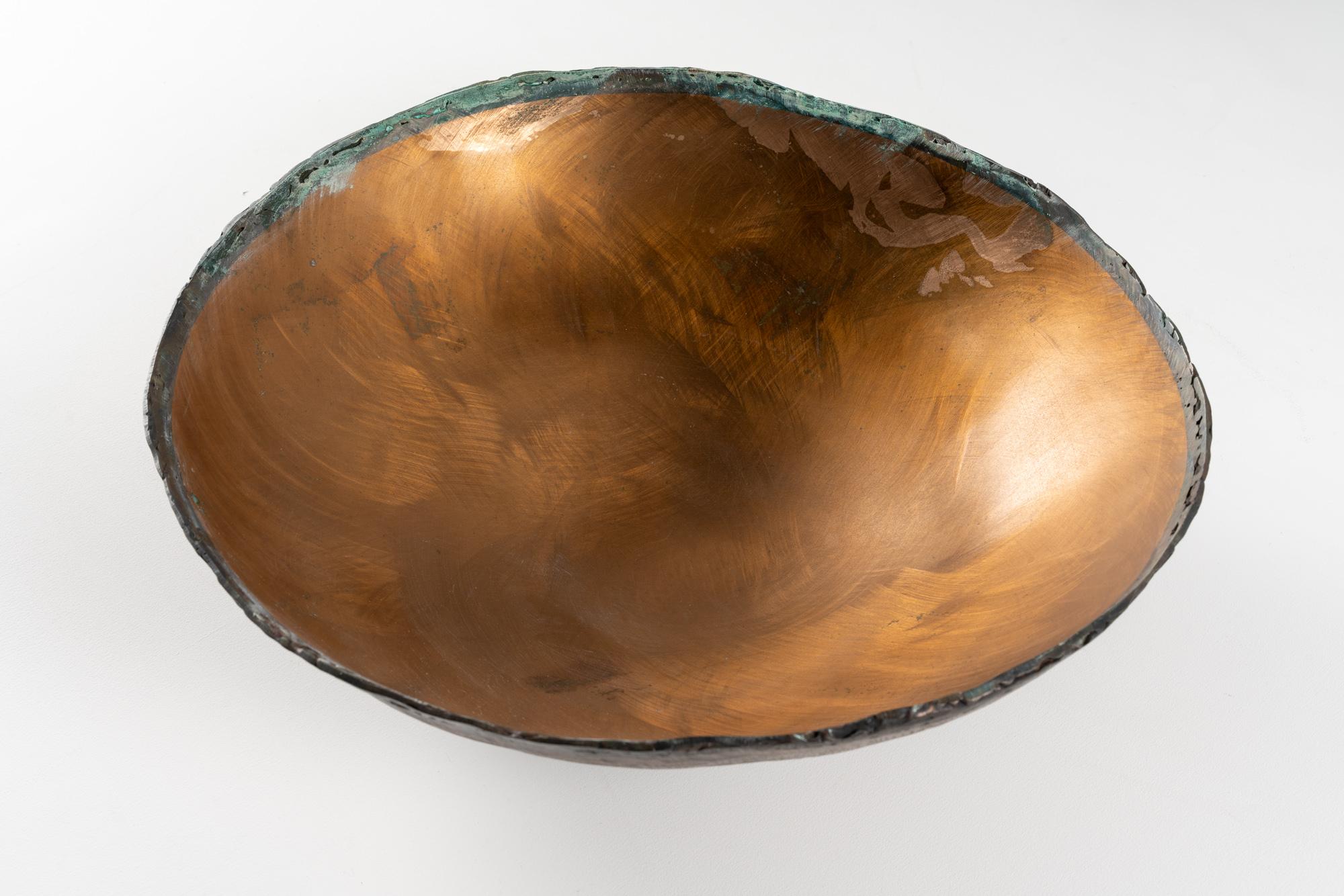 Mid-Century Modern Bowl by Lorenzo Burchiellaro approx. 1970 For Sale