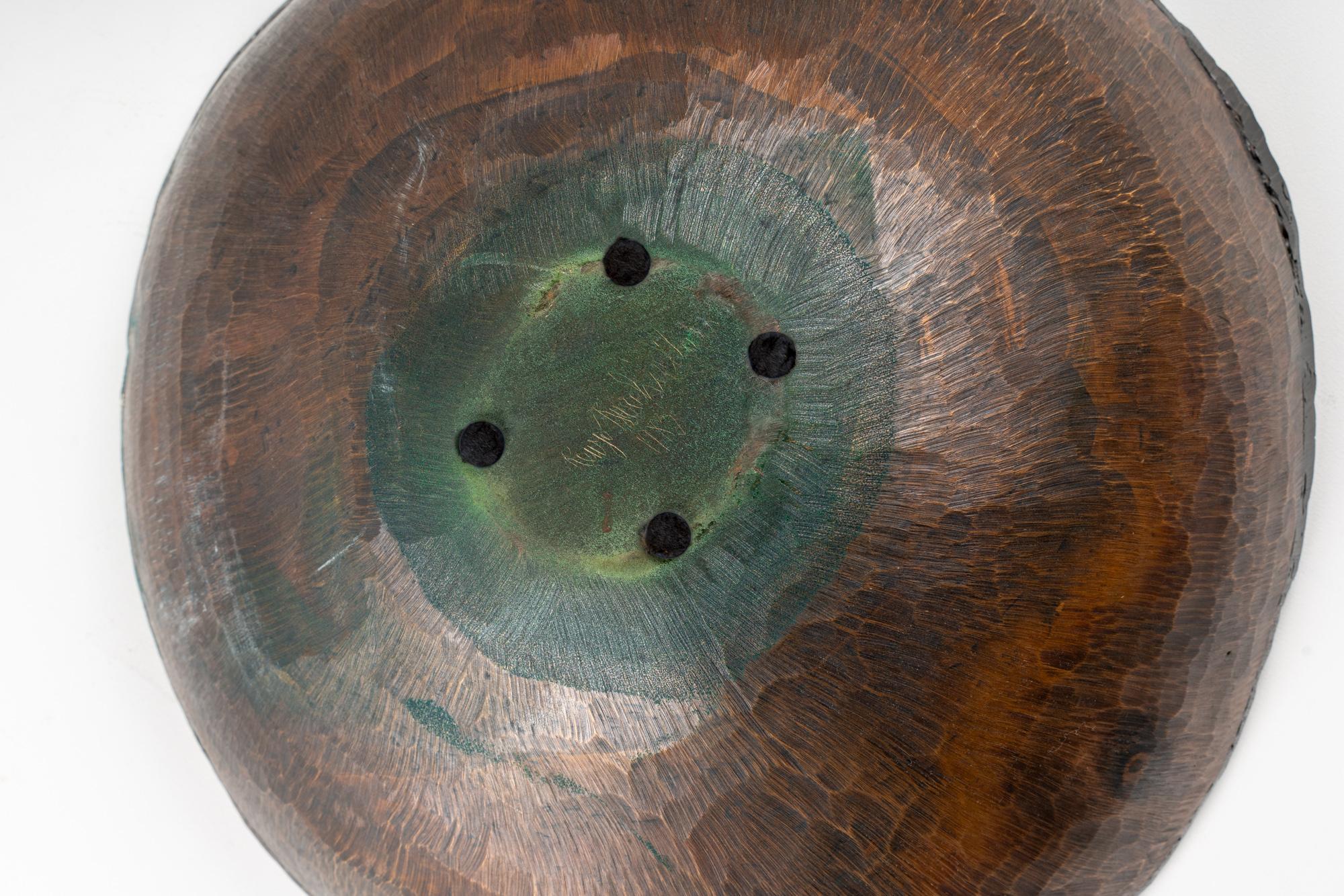 Italian Bowl by Lorenzo Burchiellaro approx. 1970 For Sale