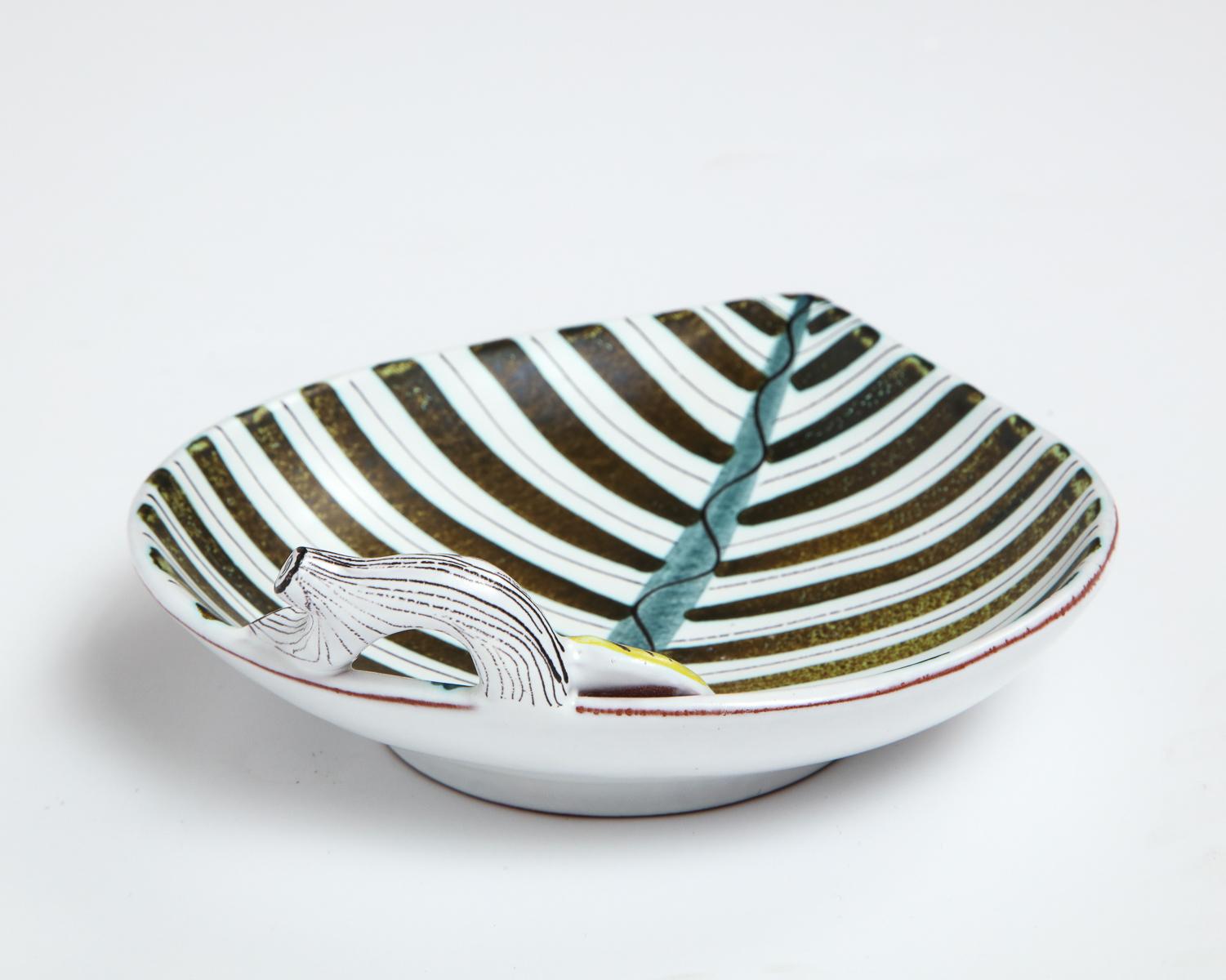 Ceramic Bowl by Stig Lindberg, Scandinavian Midcentury, Sweden, Faience 1