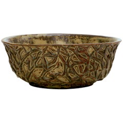 Bowl by the Danish Ceramist Axel Salto