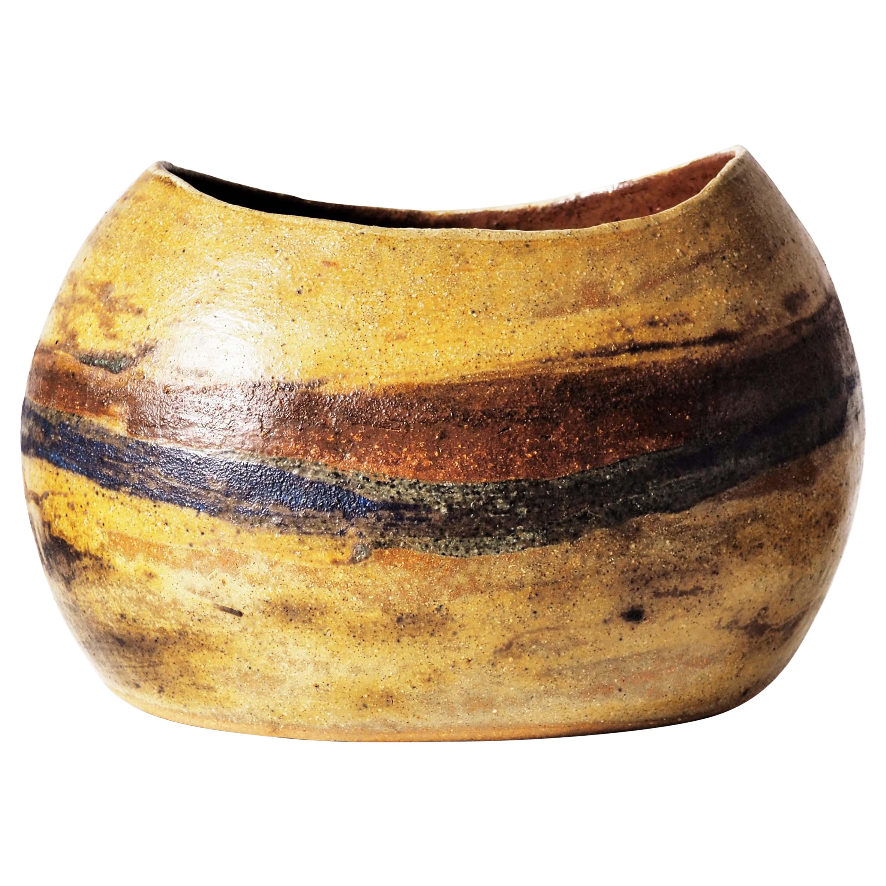 Large Ceramic Bowl by the Swedish Artist Kerstin Danielsson