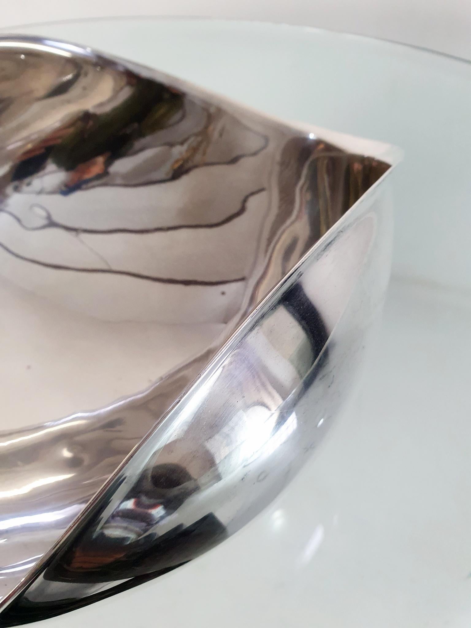 20th Century Bowl 'Candara' by Lino Sabattini, Italy, 1970 For Sale