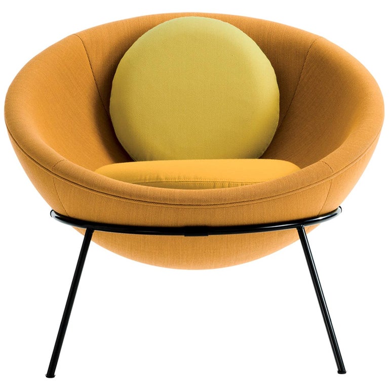 Bowl Chair Yellow Nuance For Sale